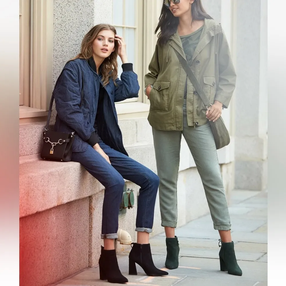 Stuart Weitzman suede ankle boots - Image 2