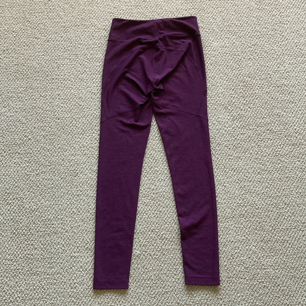 Outdoor Voices Full Length Warmup Leggings Like New Textured Compression Small - Image 11