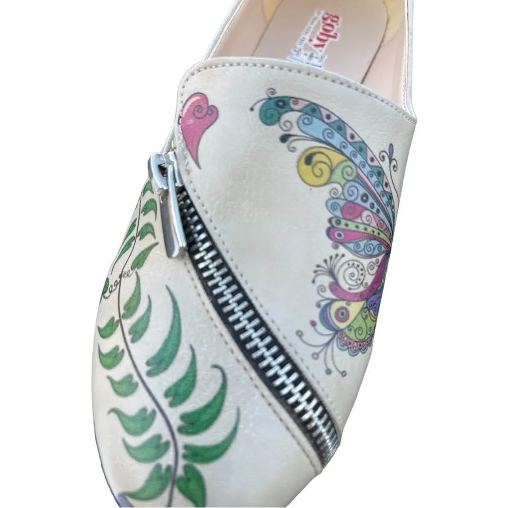 Goby Butterfly Ballerinas Shoes YAB308 6.5 vegan eco - Image 11