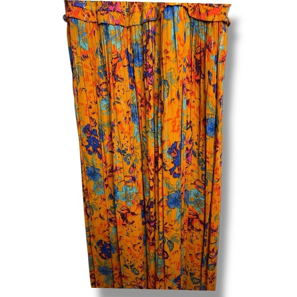 Boho Maxi Dress Women’s Size Medium Size 8 BCBG MaxAzria Fully Lined Stretchy - Image 12