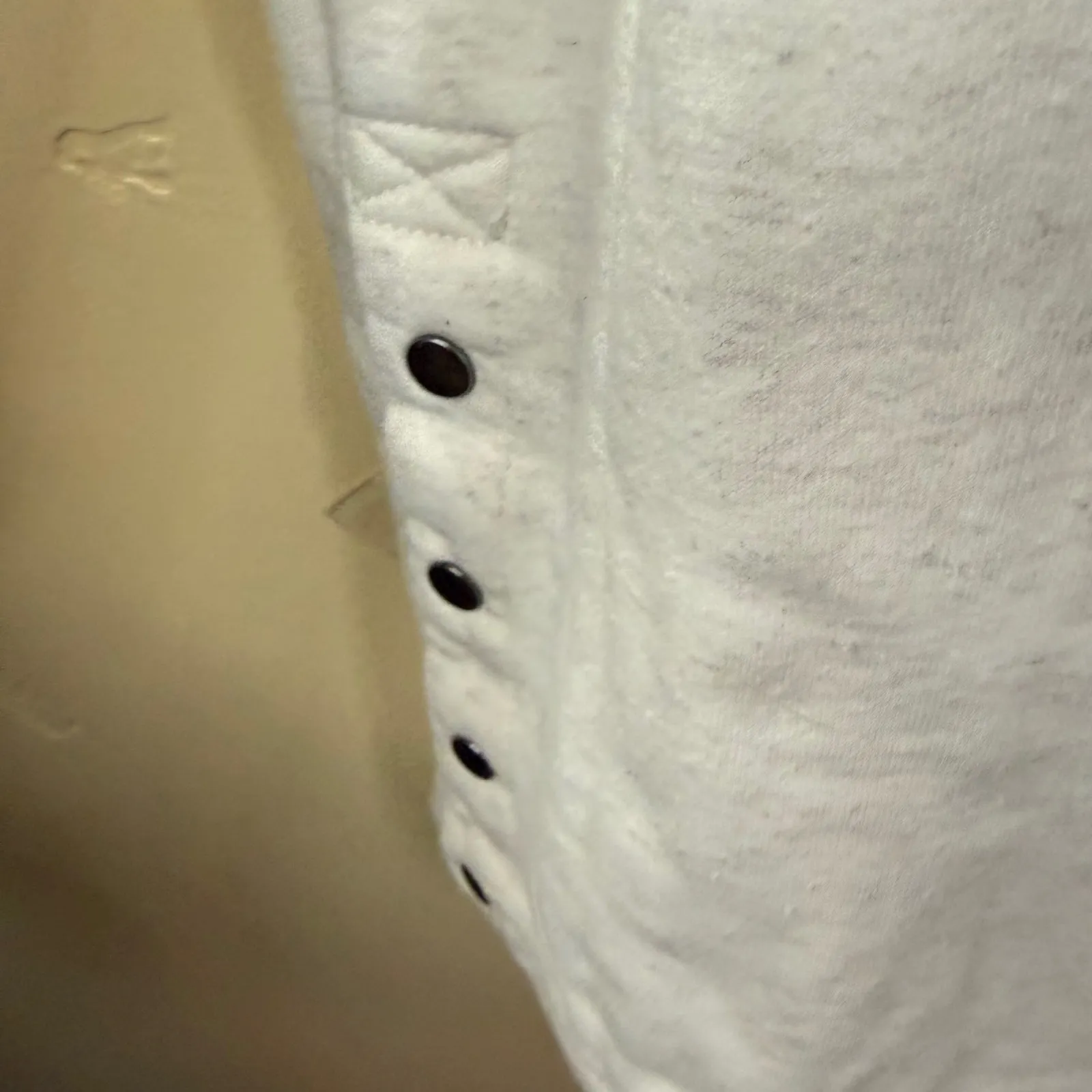 Anthropologie‎ Daily Practice Twist Collar Hoodie Size XS Oversized Outdoor Yoga Tan - Image 3