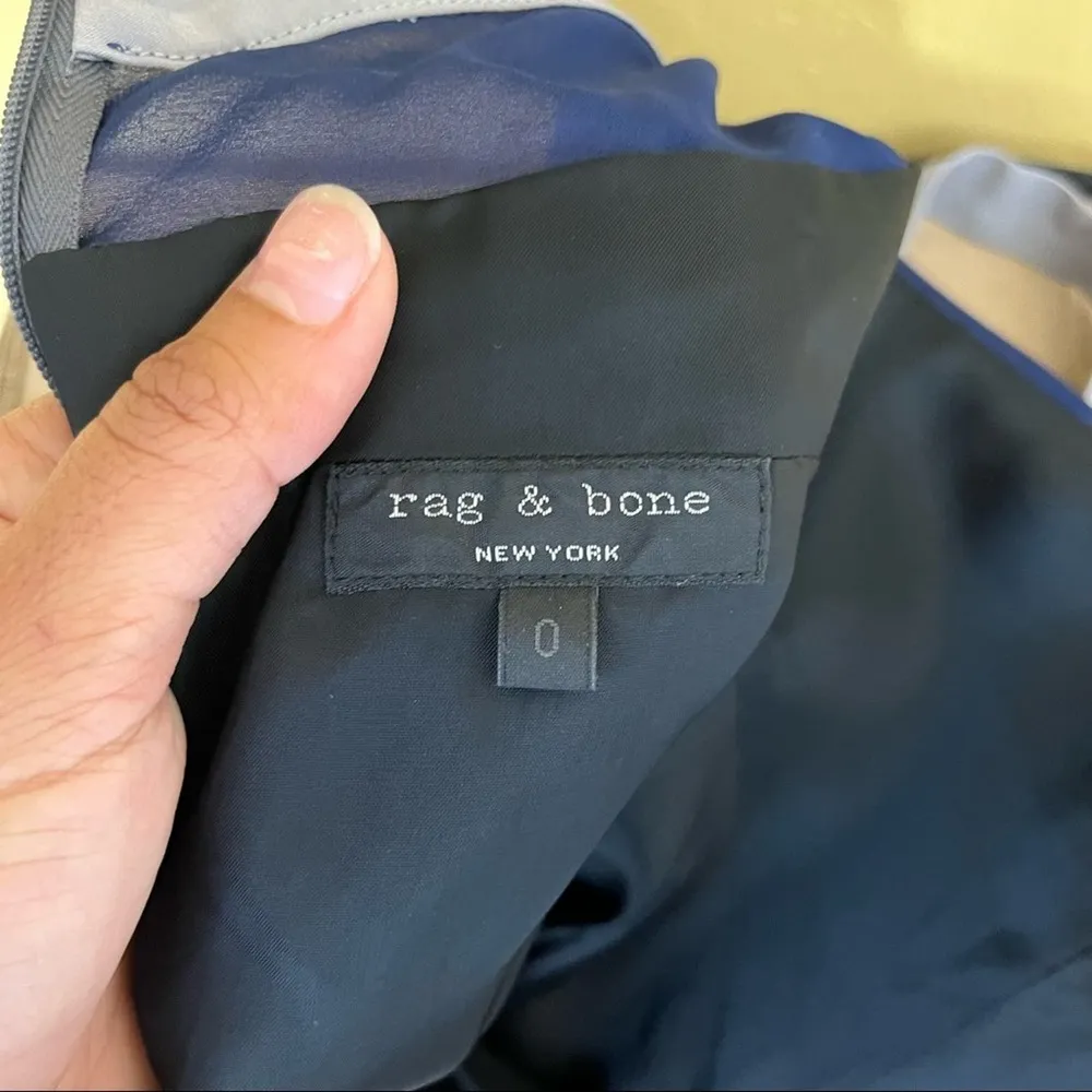 Rag & Bone Bandage Dress in Grey - Image 7