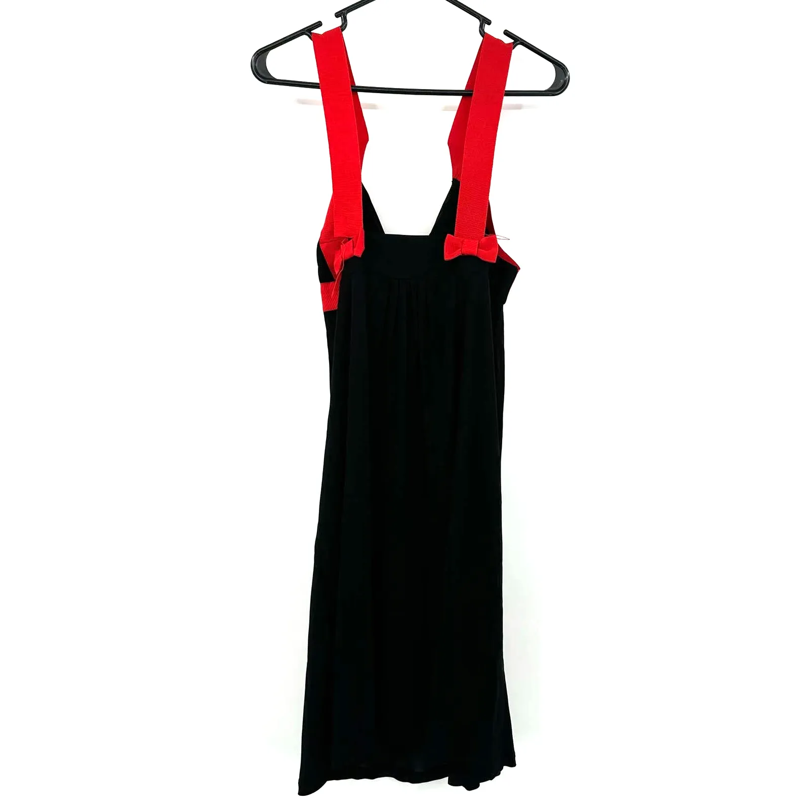 Karen‎ Brost size small sleeveless dress black red new with tags bow detail - Image 2
