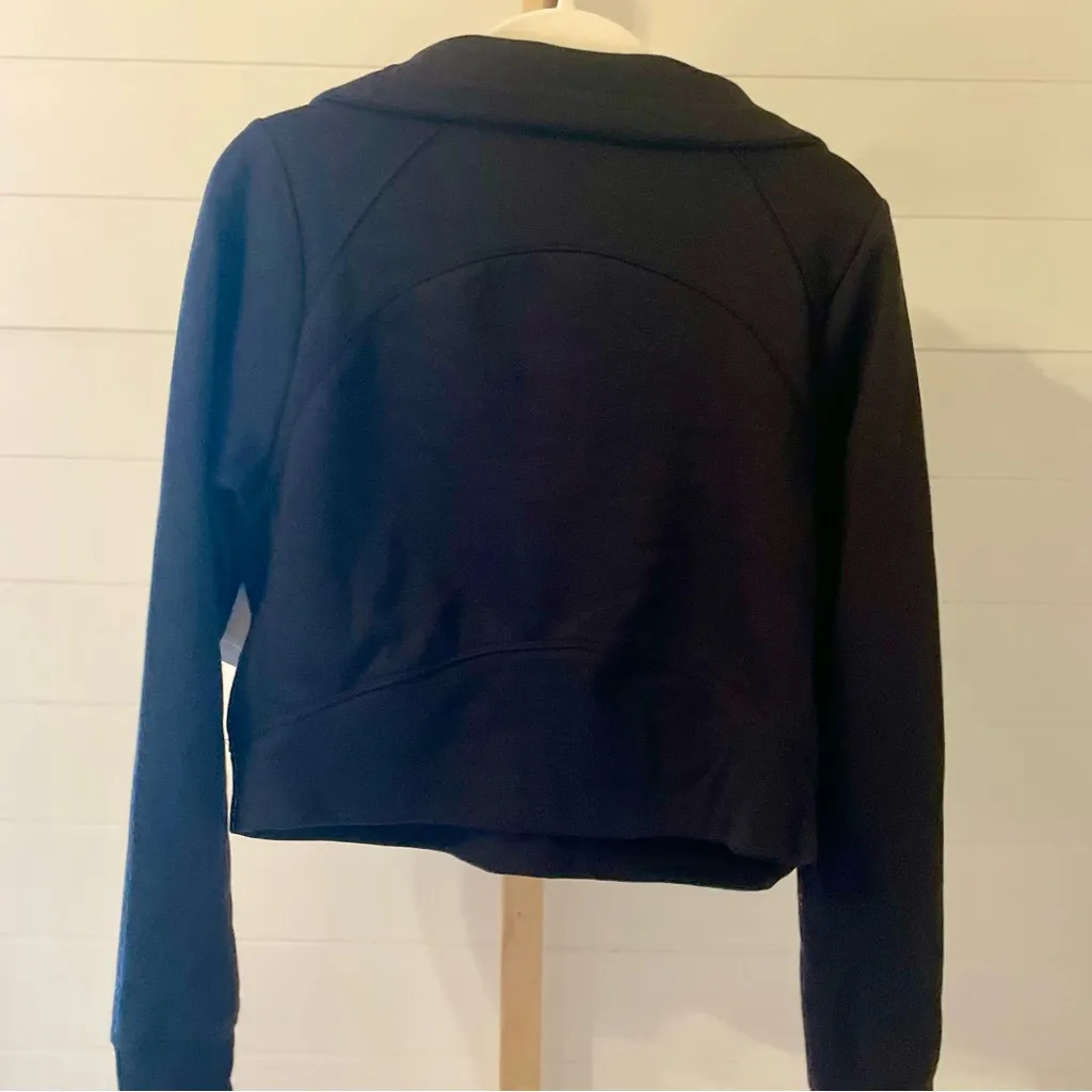 All In Motion Black Fleece Half Zip Pullover Sweatshirt Women's S‎ - Image 3