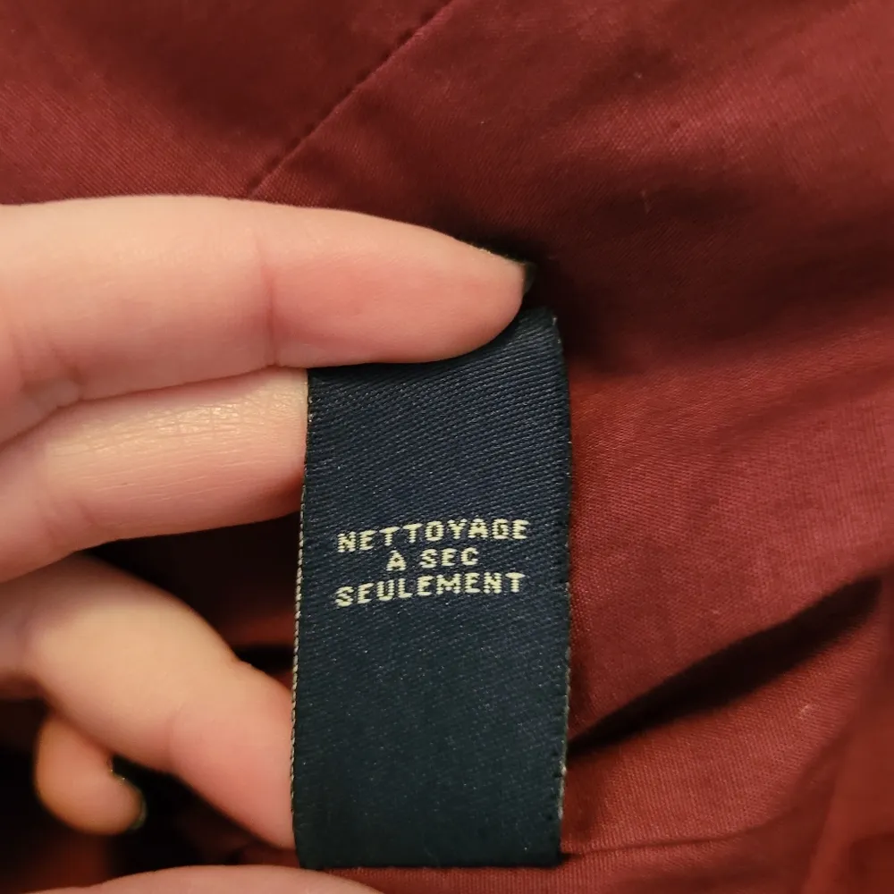 American Eagle Outfitters Maroon Sequined Corduroy Jacket - Image 9