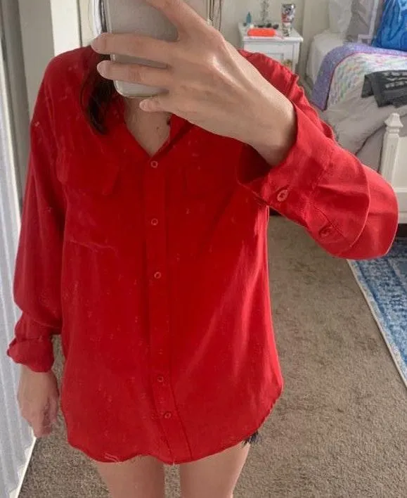 Equipment Red Blouse - Image 9