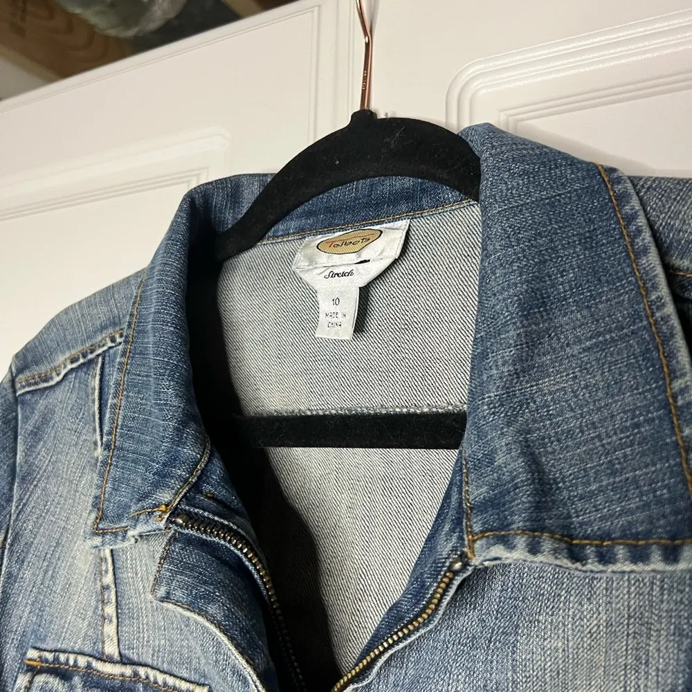 Vintage Talbots Safari Pocket Denim Jacket - Image 6