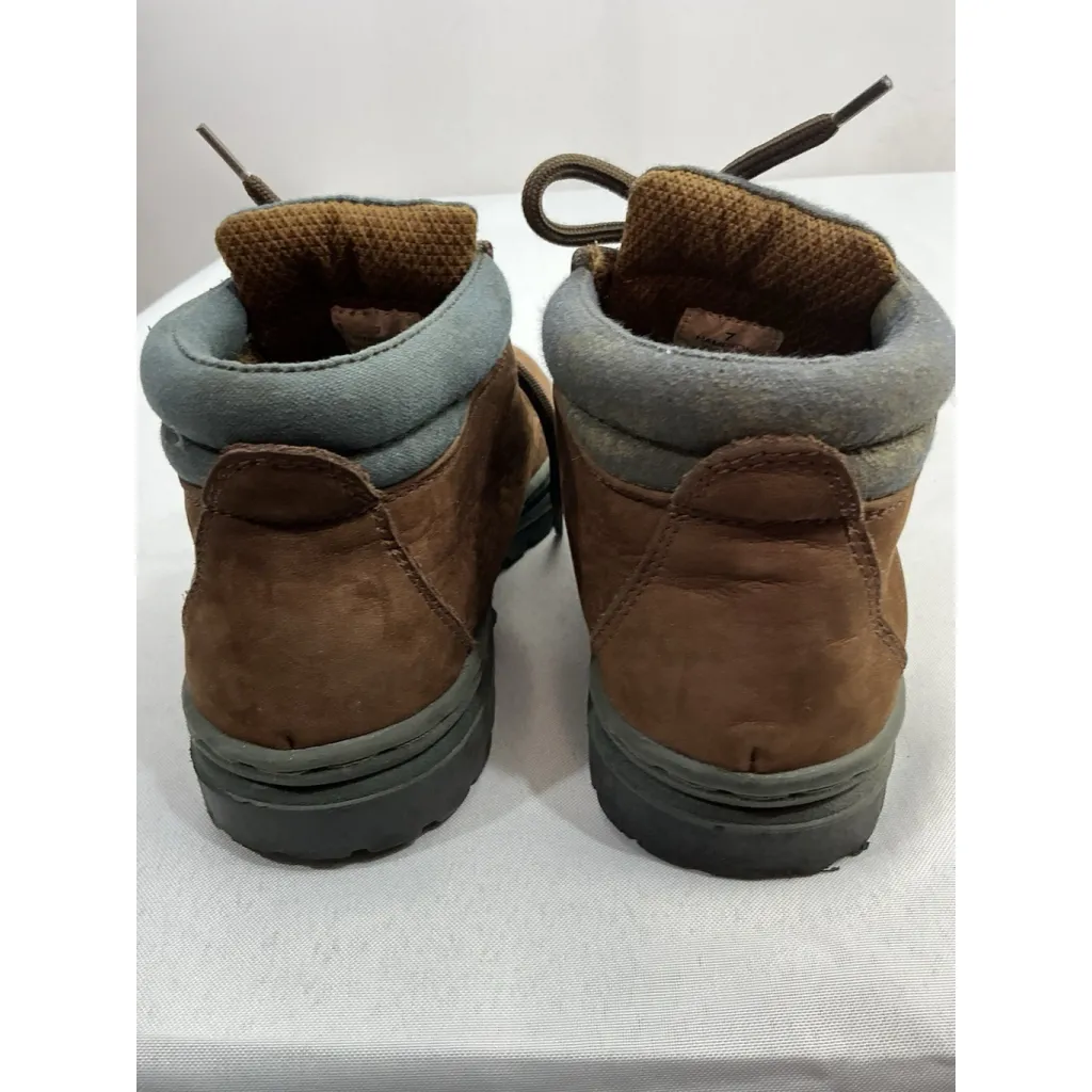 Womans American Eagle Hampton Hiking Boots 7 Brown Lace Up Ankle Height - Image 5