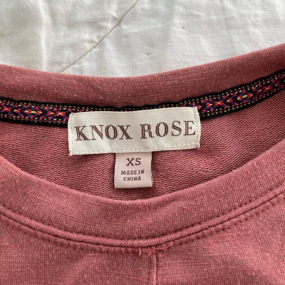 Knox Rose slightly cropped crew neck sweatshirt - Image 4
