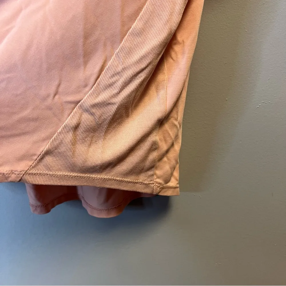 Saltwater Luxe Tee Pastel Pink Scoop Neck Rounded Hem Modal Top Sz XL GUC - Image 5