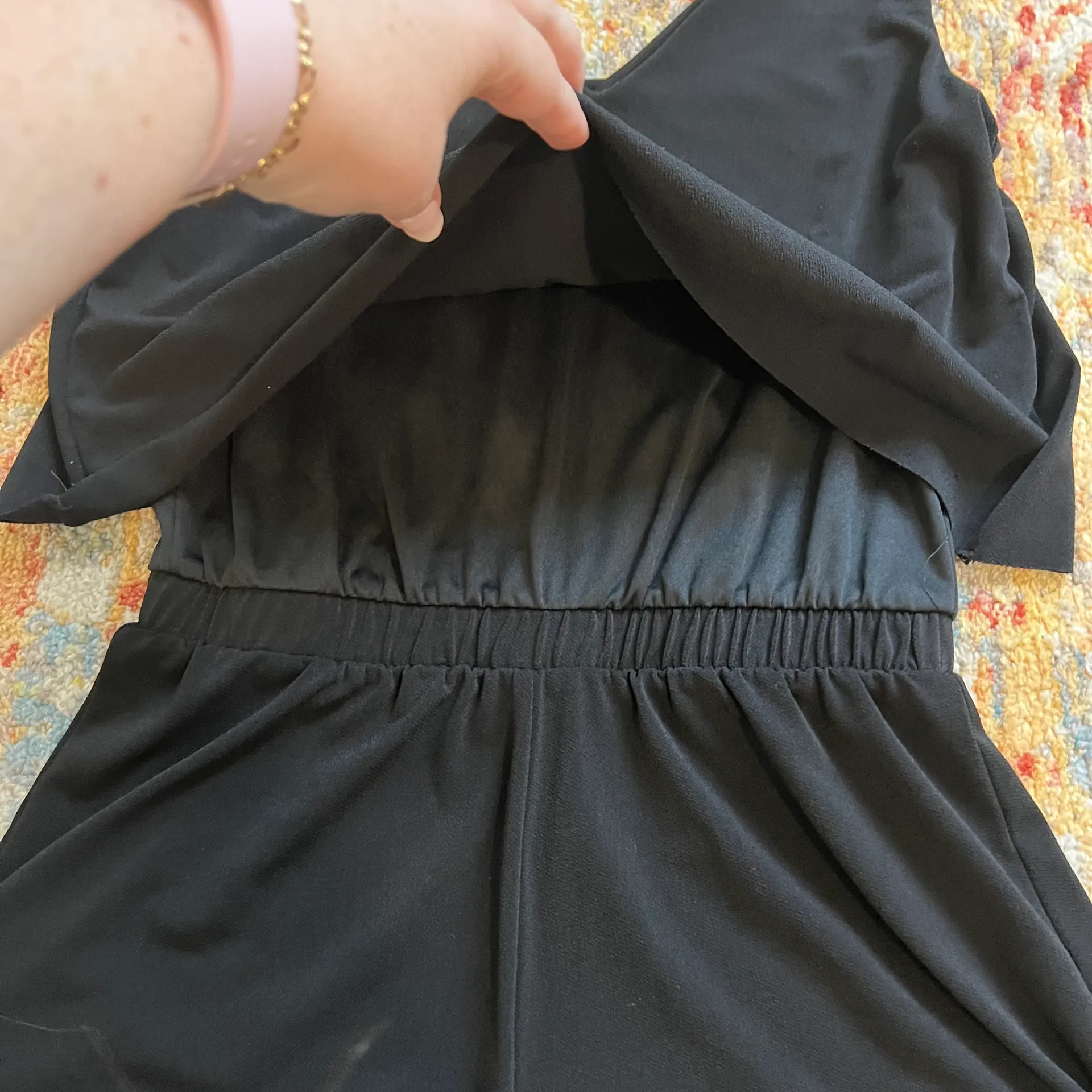 Romper Black Size XS - Image 3
