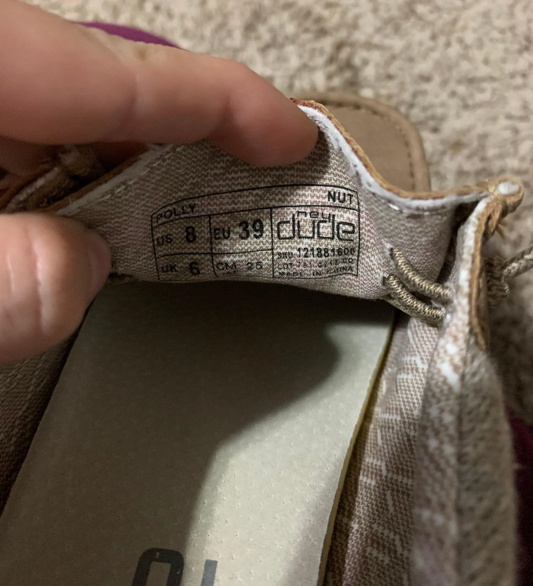 Hey Dude Polly Nut Brown - Image 2