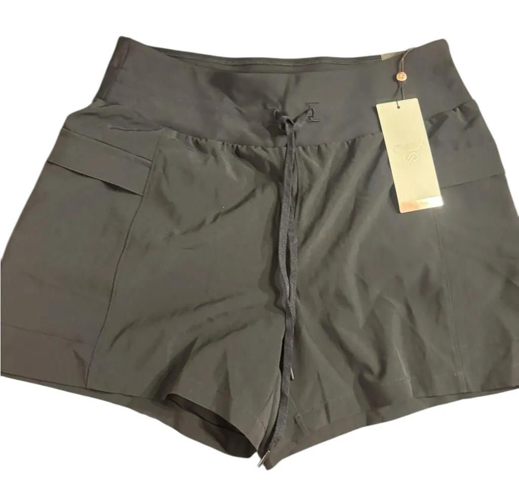 CALIA TrueLight Cargo Shorts | Journey Collection | Small | NWT Black - Image 1