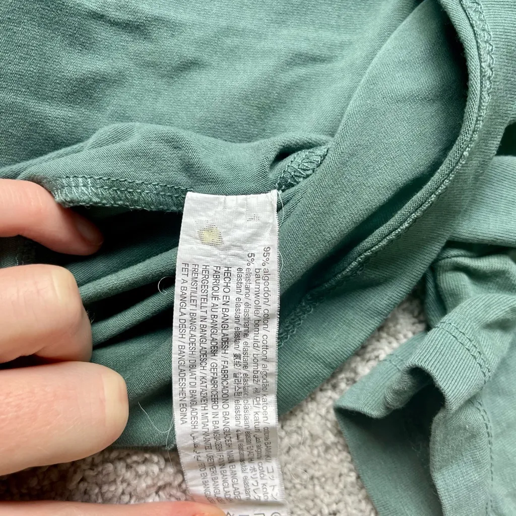 Teal Zara Crop Top - Image 3