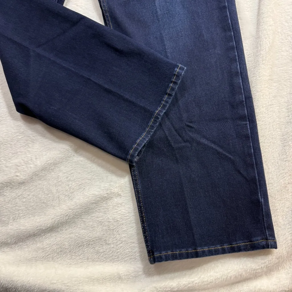 Soft Surroundings 16 Dark Wash Jeans High Rise Stretch Classic Comfort Office - Image 3