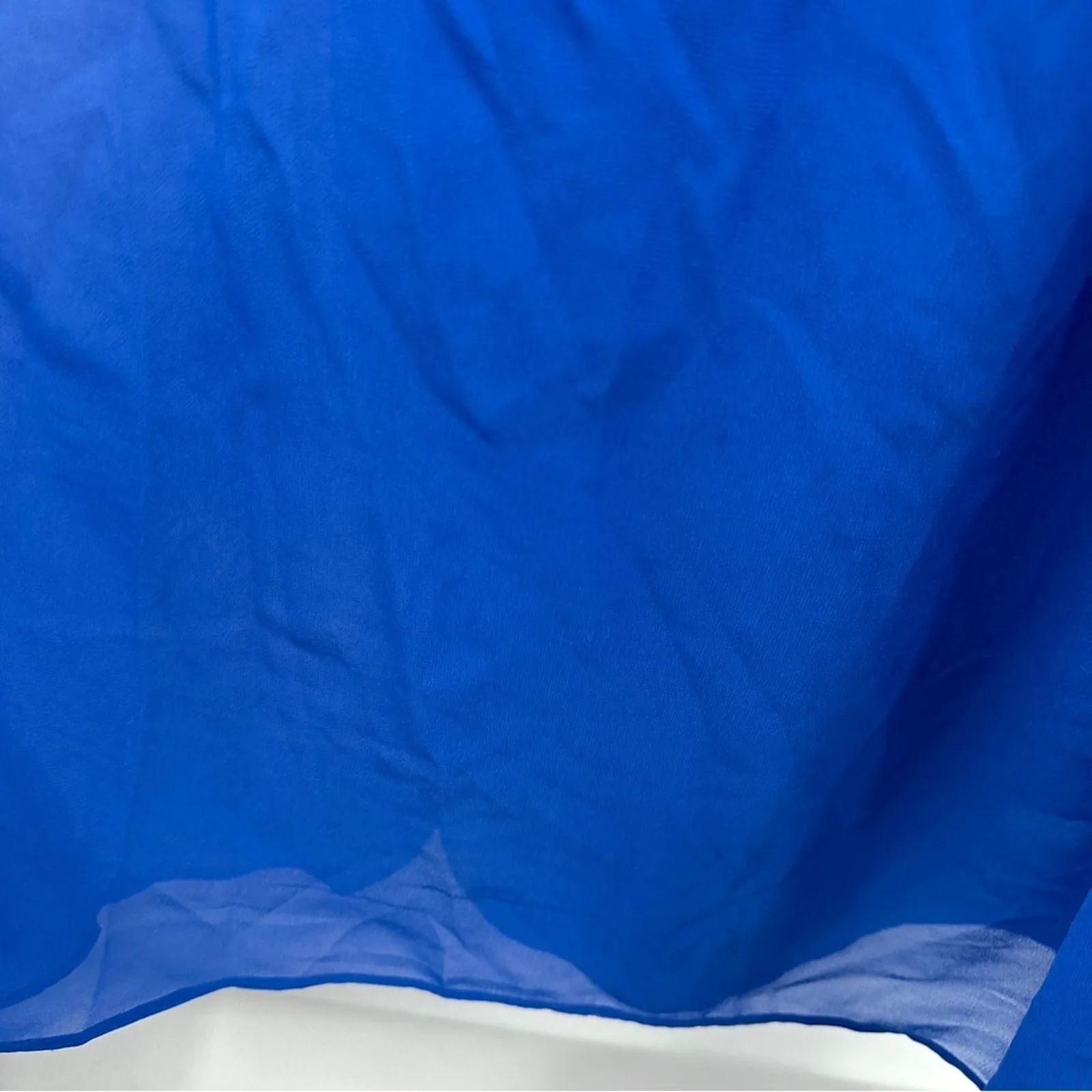 Bill Levkoff One Shoulder Formal Layered Fitted Cocktail Maxi Dress Size 10 - Image 9