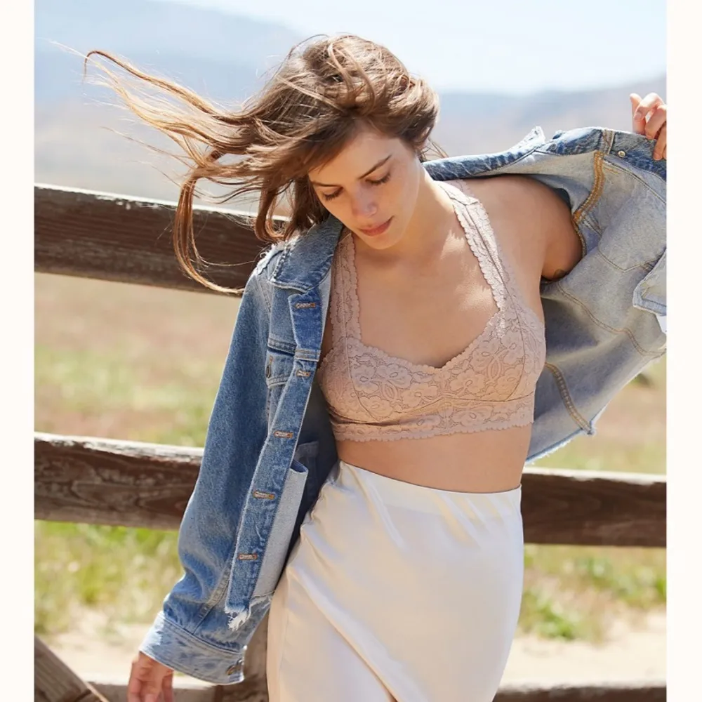 Free people lace galoon racerback bralette - Image 2