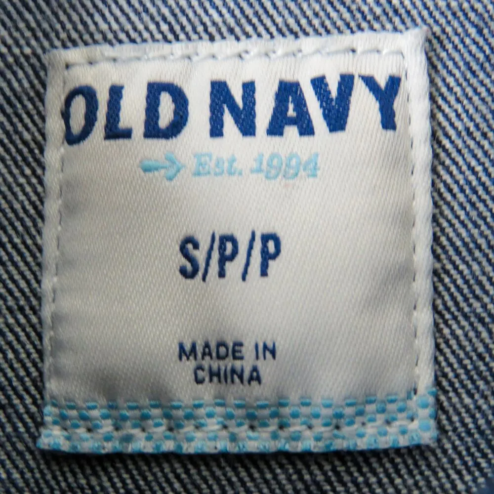 Old Navy Women's Jean Jacket Small Denim Jacket Casual Lightweight - Image 4