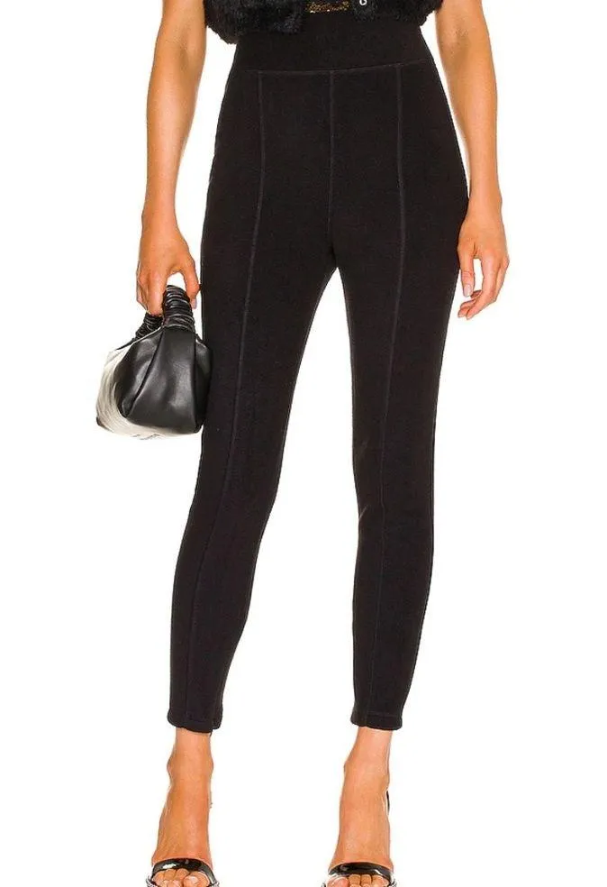 Alexander Wang Ski Logo Leggings in Black - Image 4