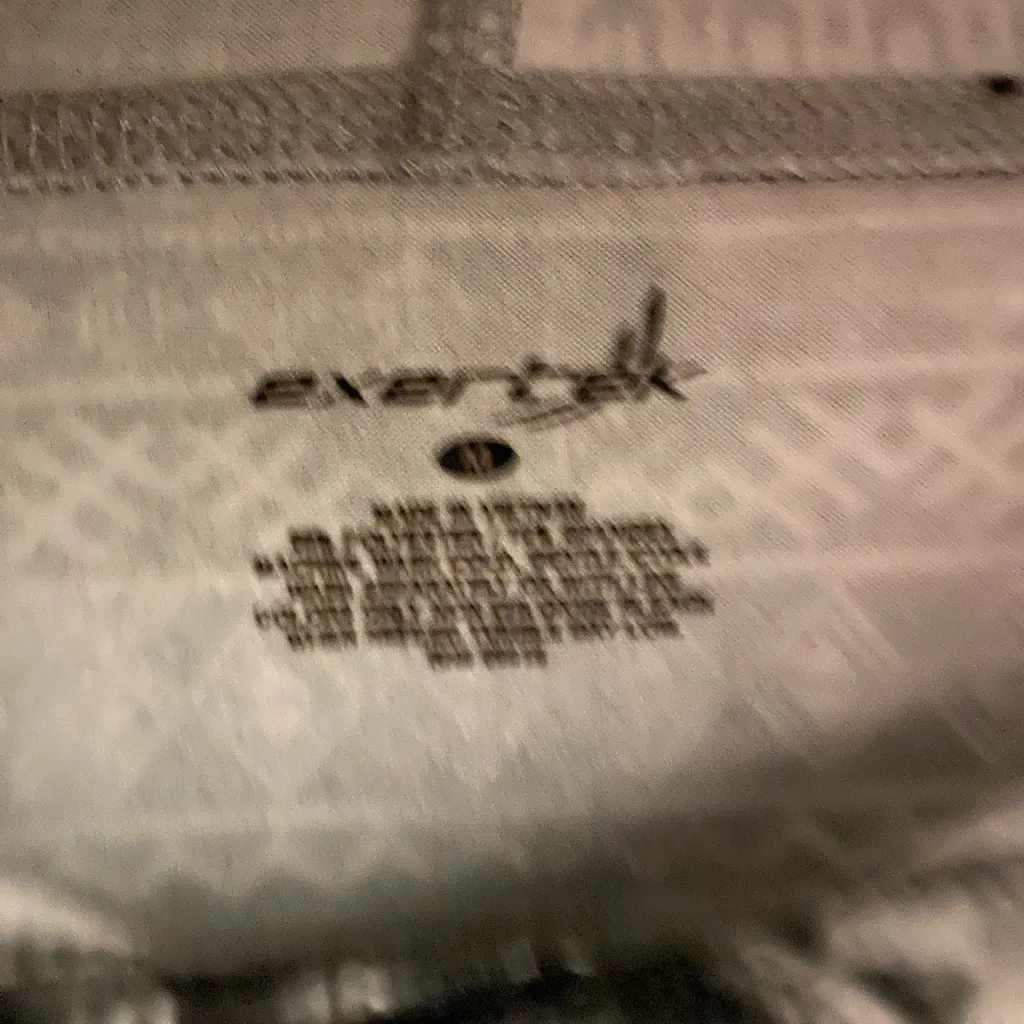 Exertek Womens Hoodie Hooded Athletic Long Sleeve Shirt Hoodie M Black & White - Image 3