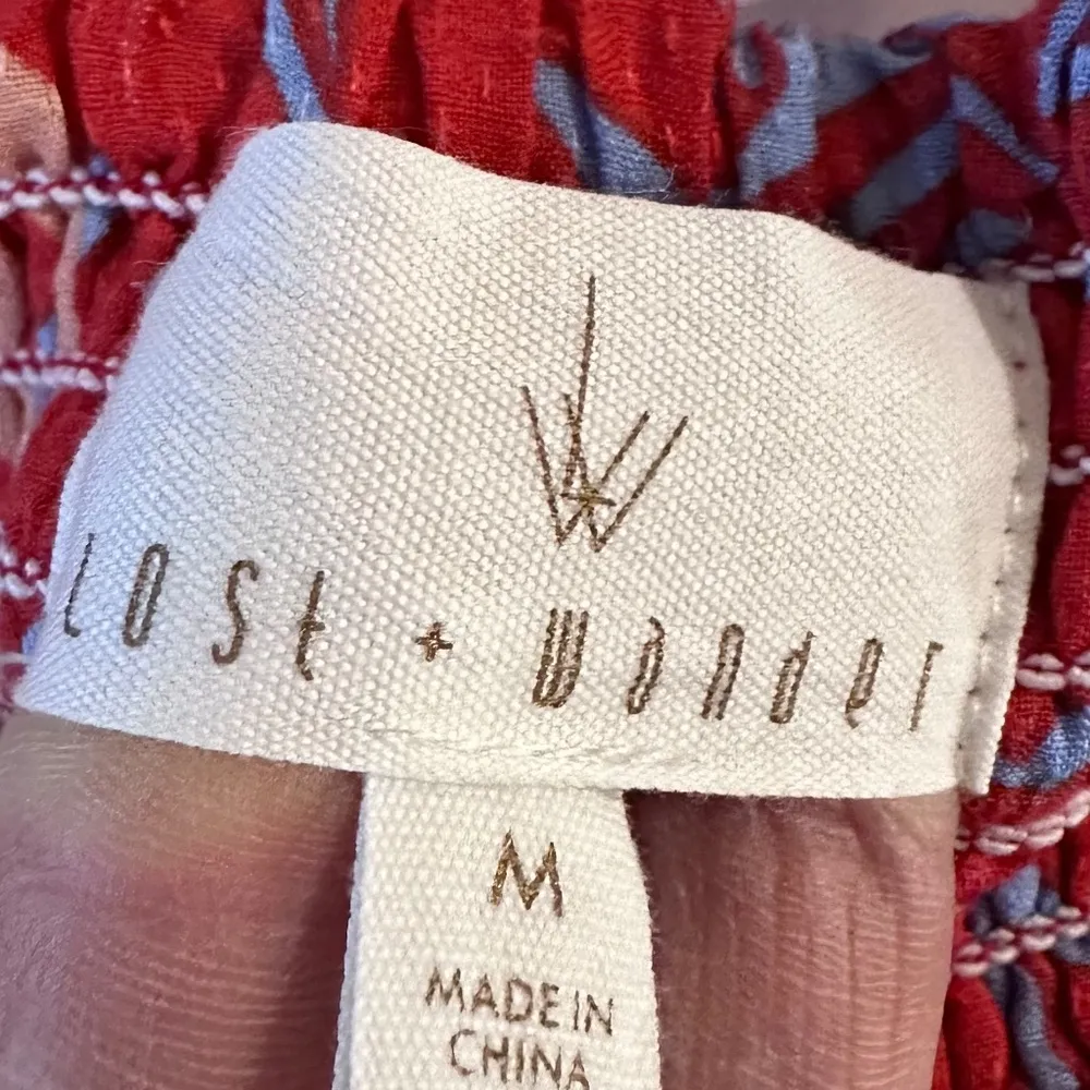 Lost + Wander 64. NWOT Still On Vacay SMOCK TOP MEDIUM / PTP:15" /LENGTH:9" - Image 15