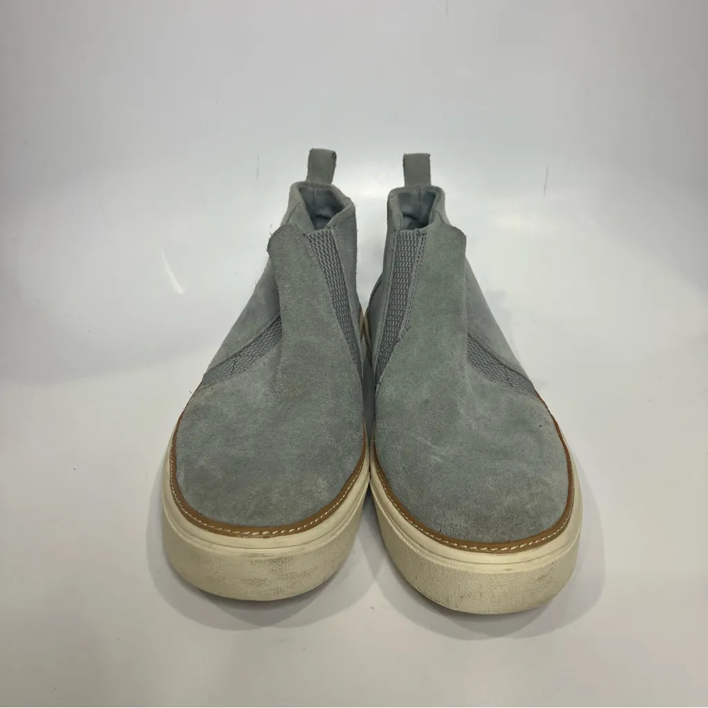 Toms Bryce blue‎ suede sneakers boots shooties casual women’s size 9 casual - Image 3