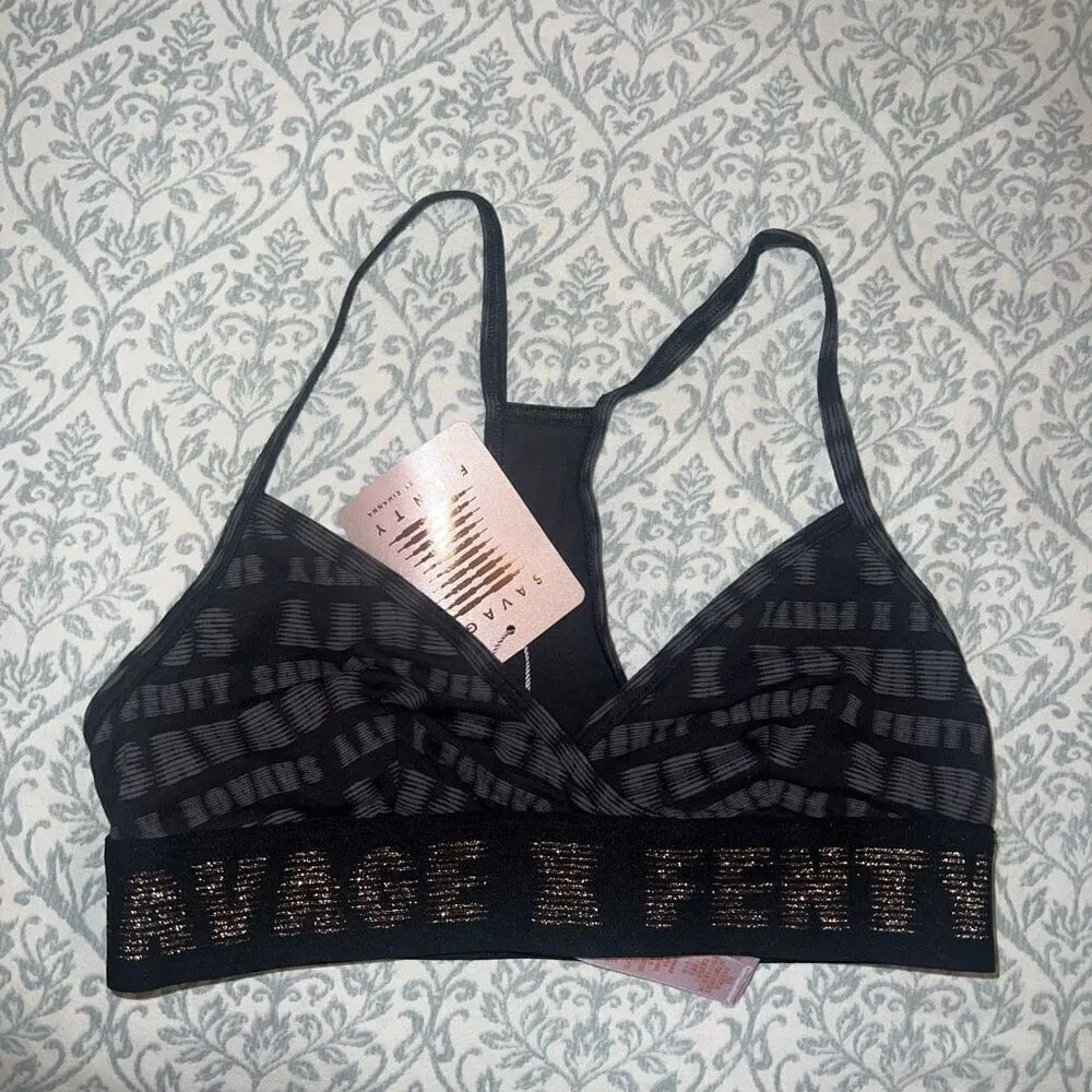 NWT Savage X Fenty Intimates & Sleepwear Savage X Fenty Forever Savage bralette Black Size XS - Image 6