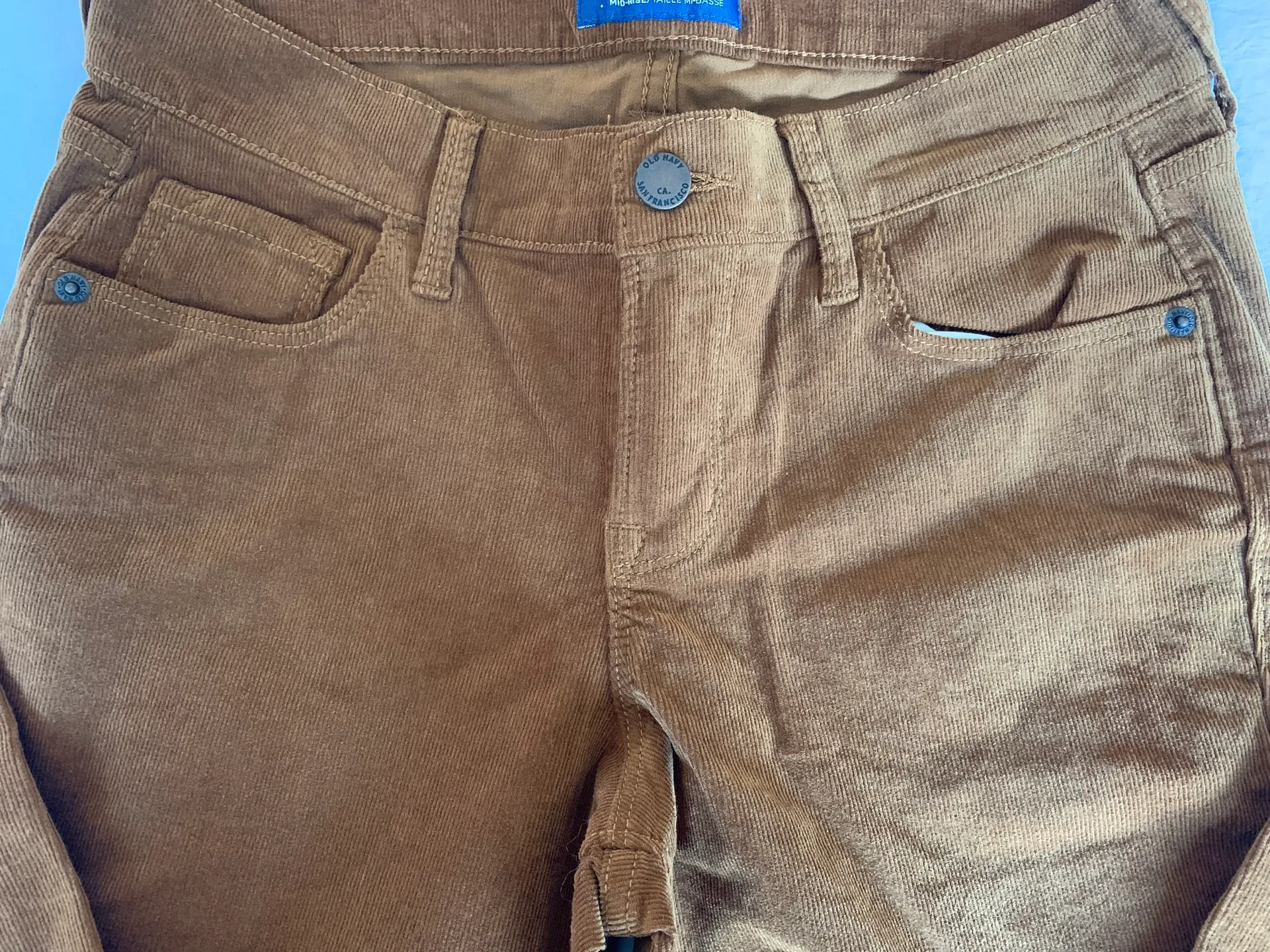 Camel Corduroy Pants - Image 5