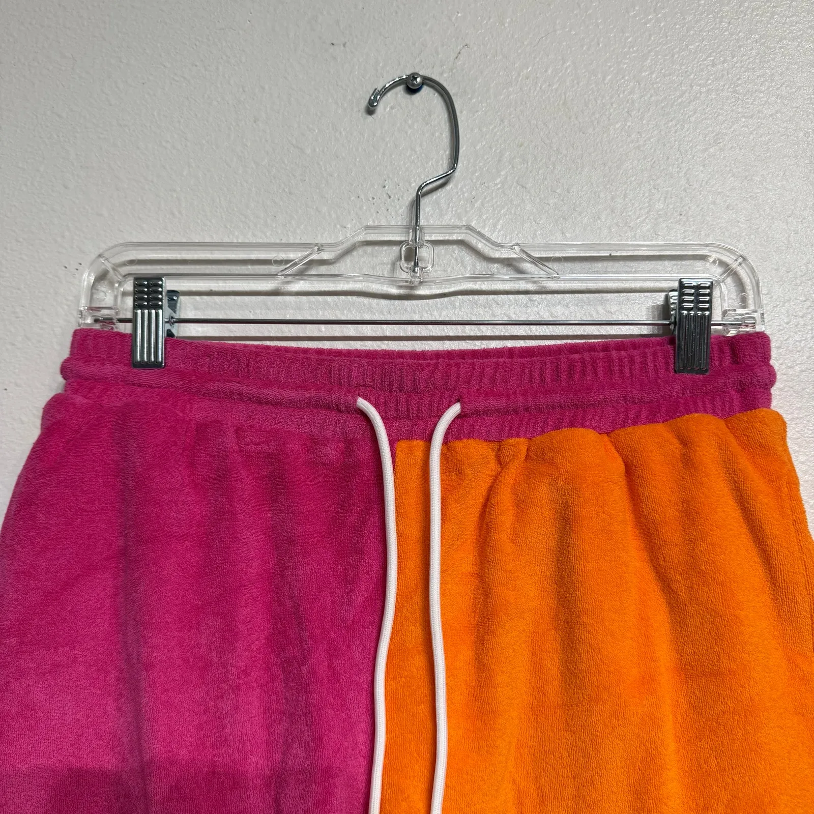 Solid & Striped Tangerine Strawberry The Charlie Terrycloth Shorts Sz XXL NWT - Image 3