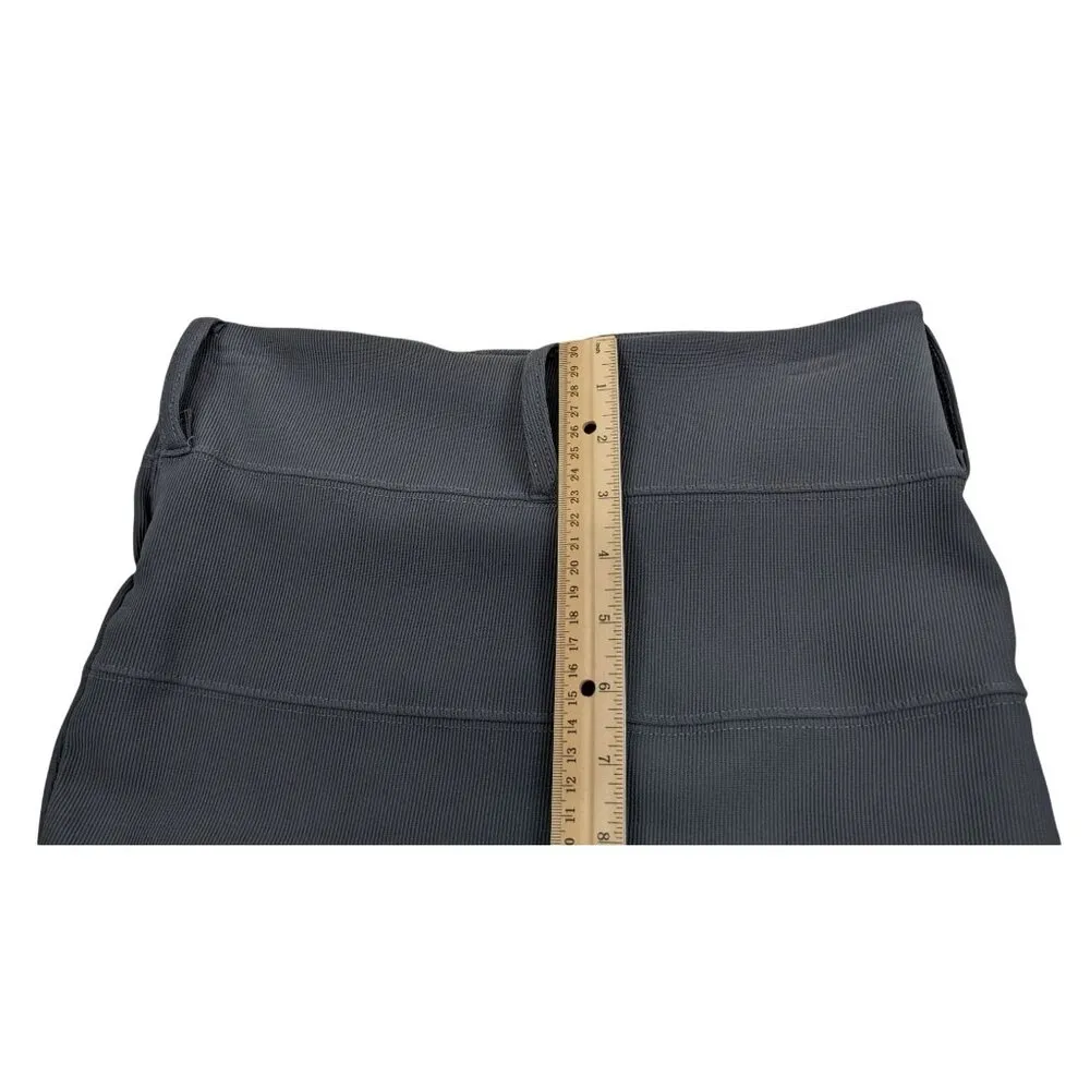 Small Grey Mini Skirt with Belt Loops 8h Gray - Image 2