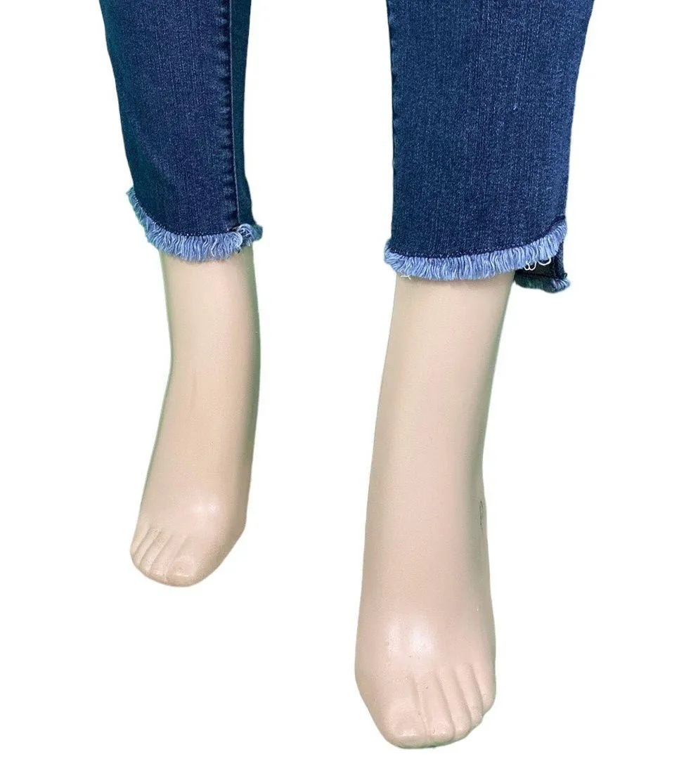 Ab Technology Raw Hem Skinny Jeans - Image 5