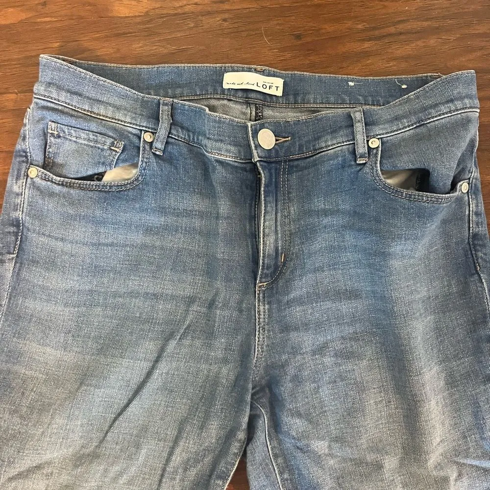 Loft Jeans. Size 10. - Image 3