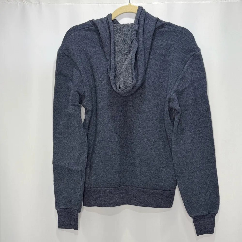 Brooklyn Industries Gowanus Yachting Club NYC Blue Hoodie Sweatshirt - Image 2