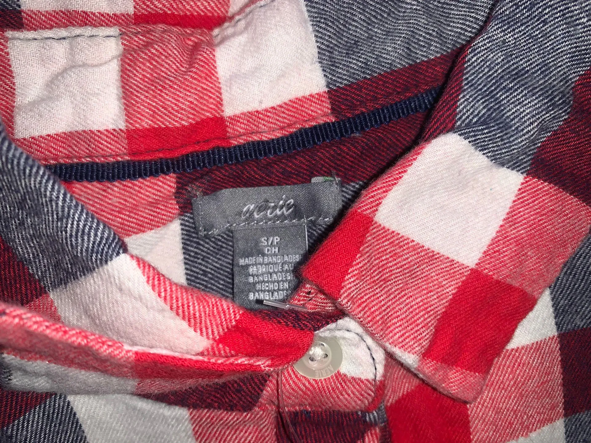 Long Sleeve Flannel Romper - Image 6