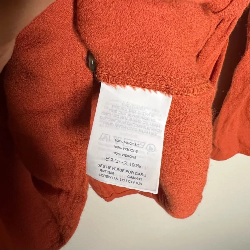 Madewell‎ Cottagecore Button Back Tiered Flare Boho Swing Top - Image 7