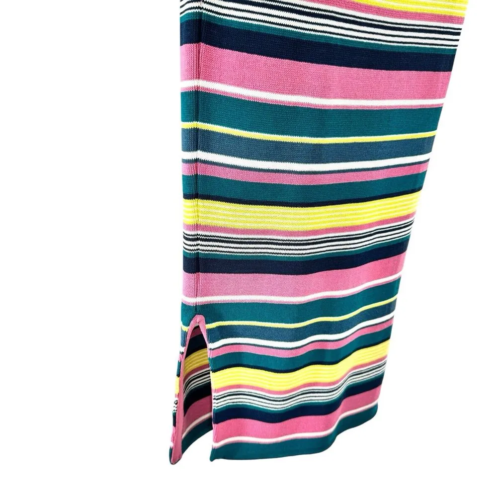 Anthropologie Maeve Women's Lana‎ Striped Sweater Skirt Top Small Medium - Image 4