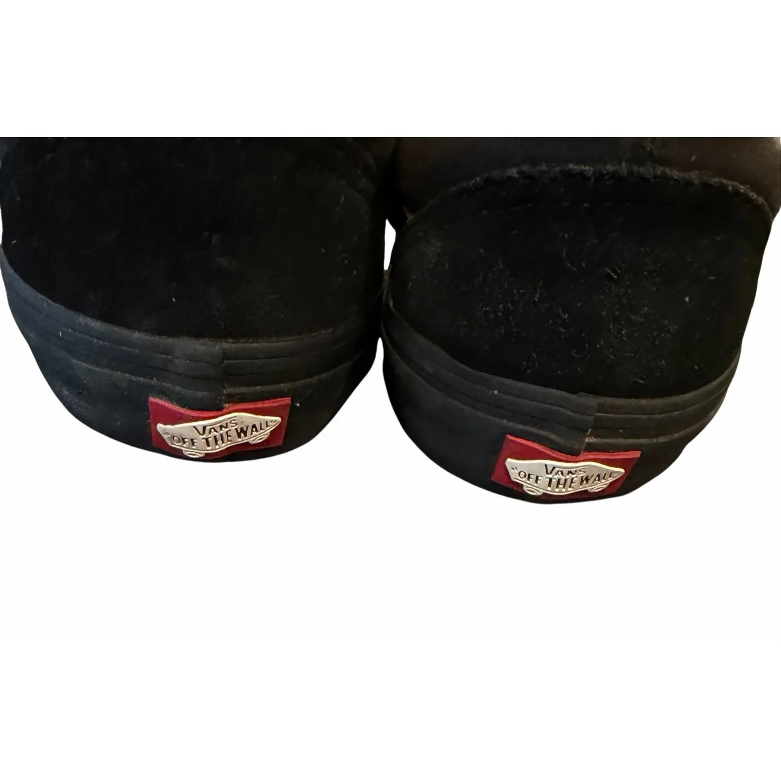 Vans Old Skool Black Canvas Suede Sneakers (Unisex) - Image 6