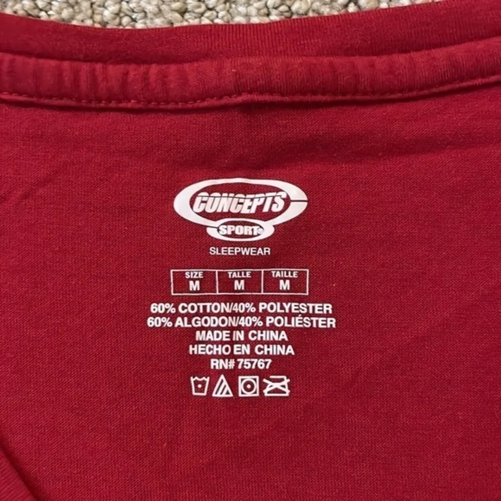 Concepts Sports USC Trojans V-Neck Sleepwear Shirt - Image 3