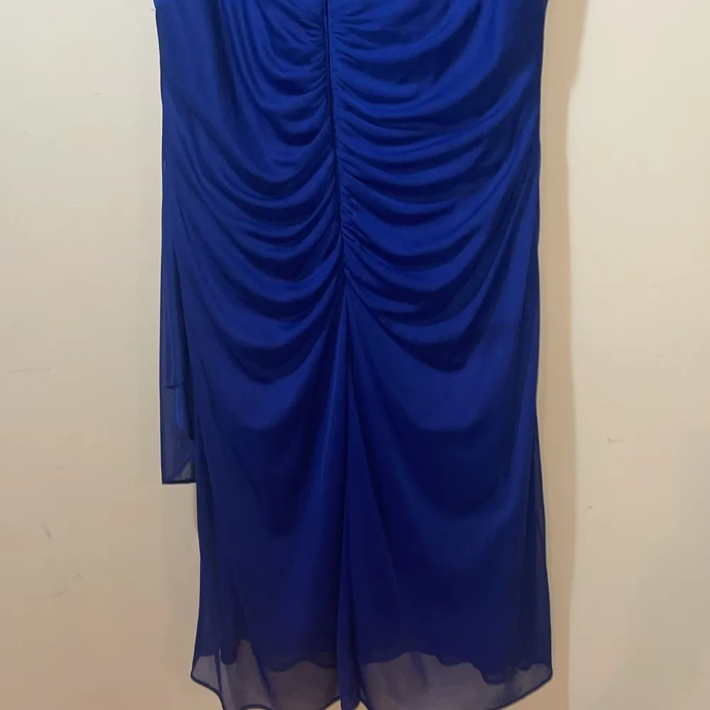 Womens XSCAPE Beaded Sequined Sexy Formal Dress - Image 7