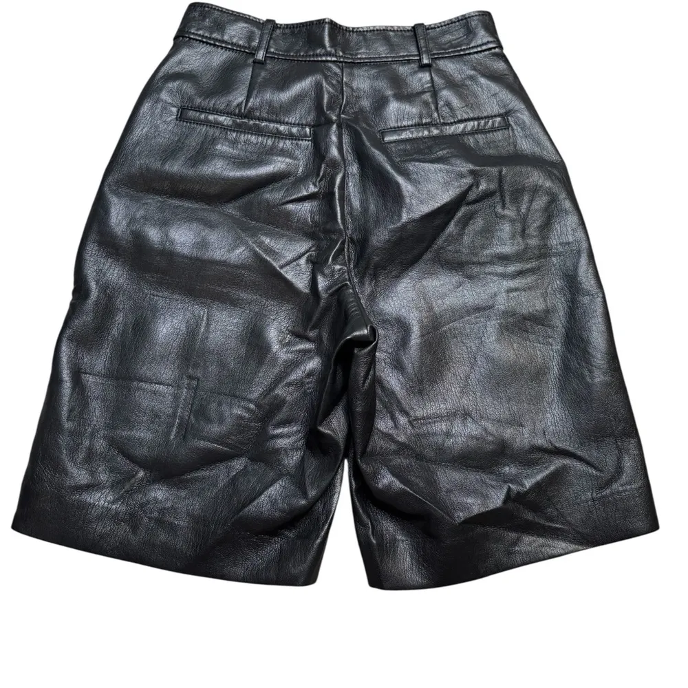 Babaton Adrian Vegan Leather Short Black Size 00 - Image 3