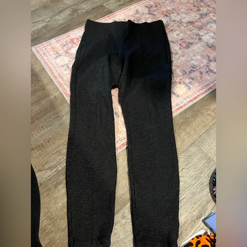 Daily ritual Black Textured Pants size M Size M - Image 3