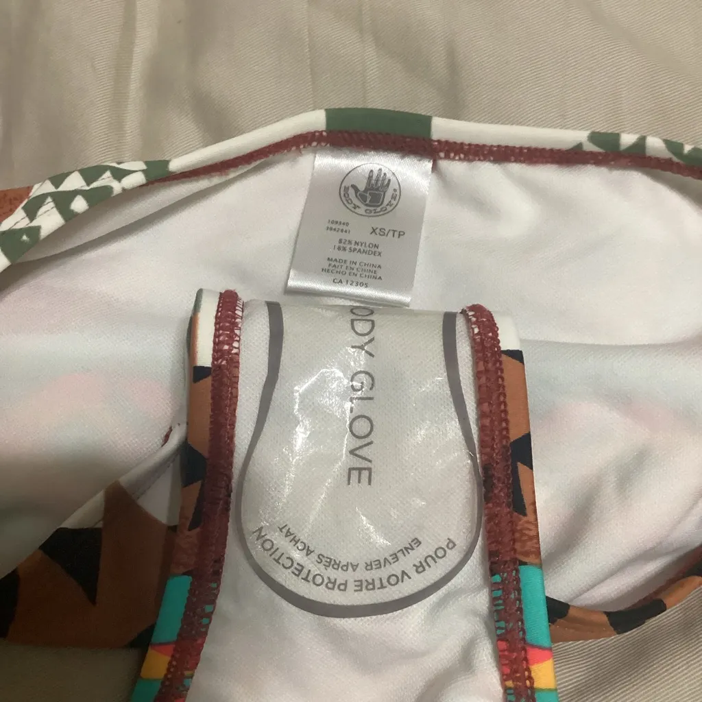 Body Glove terra Geometric Print Bottoms xsmall - Brown and Black - Image 4