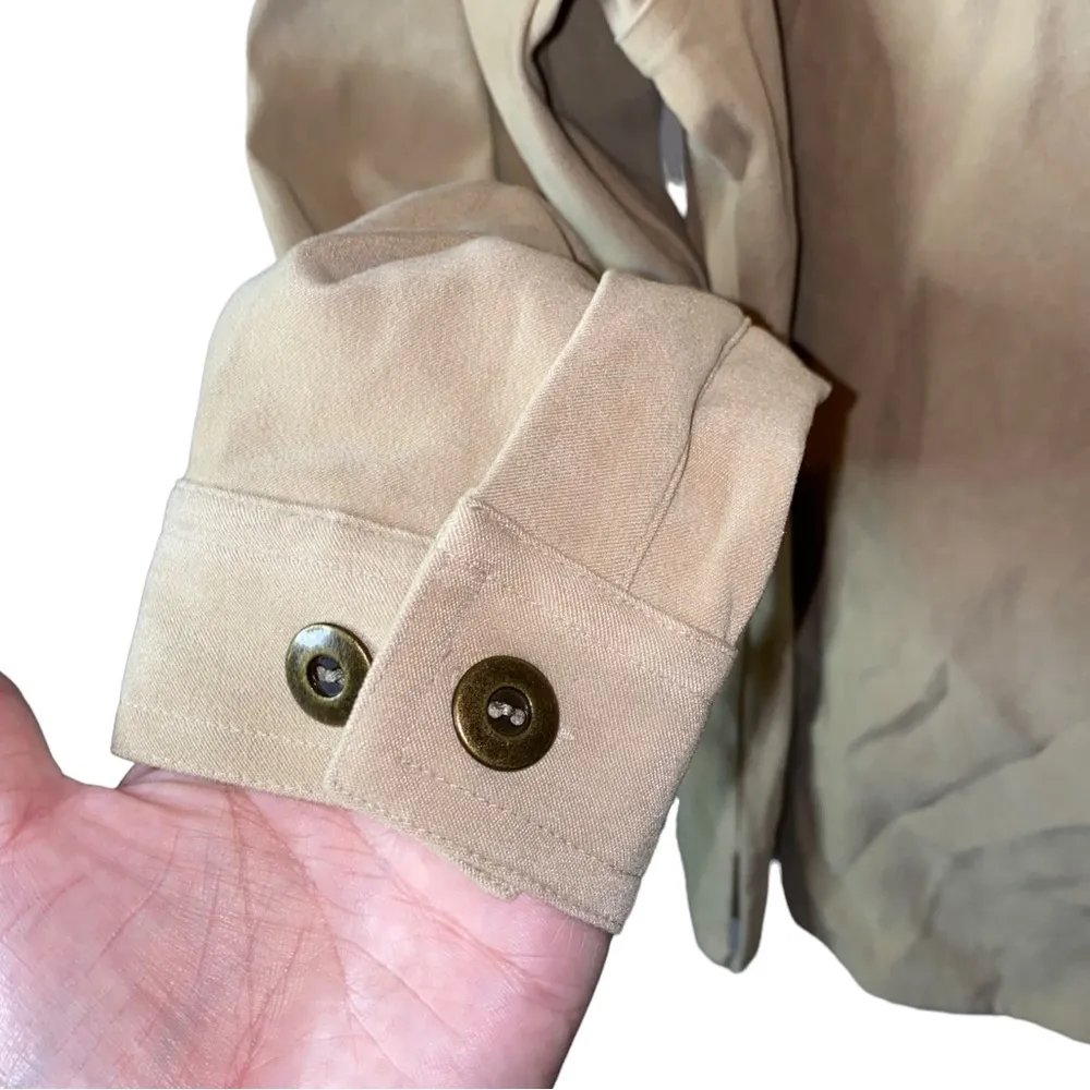 Wrangler Vintage Button Down Long Sleeve Blouse - Image 2