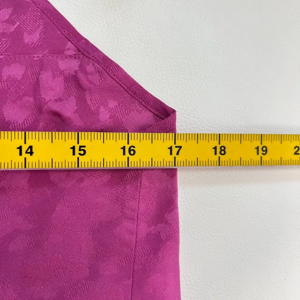 $498 ZADIG&VOLTAIRE Reglisse Silk Lace Pink Mini Dress Size M - Image 10