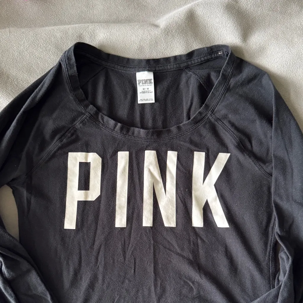 VS Pink Long Sleeve Shirt - Image 2
