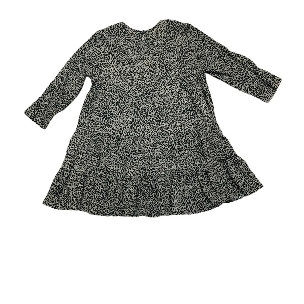 Zara Leopard Print Babydoll Dress - Image 2