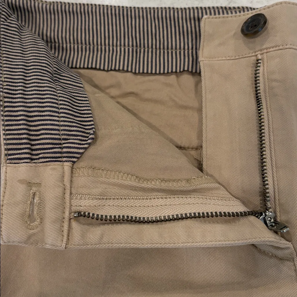J Crew women’s 4" heritage chino short in khaki Size 4 NWT - Image 7