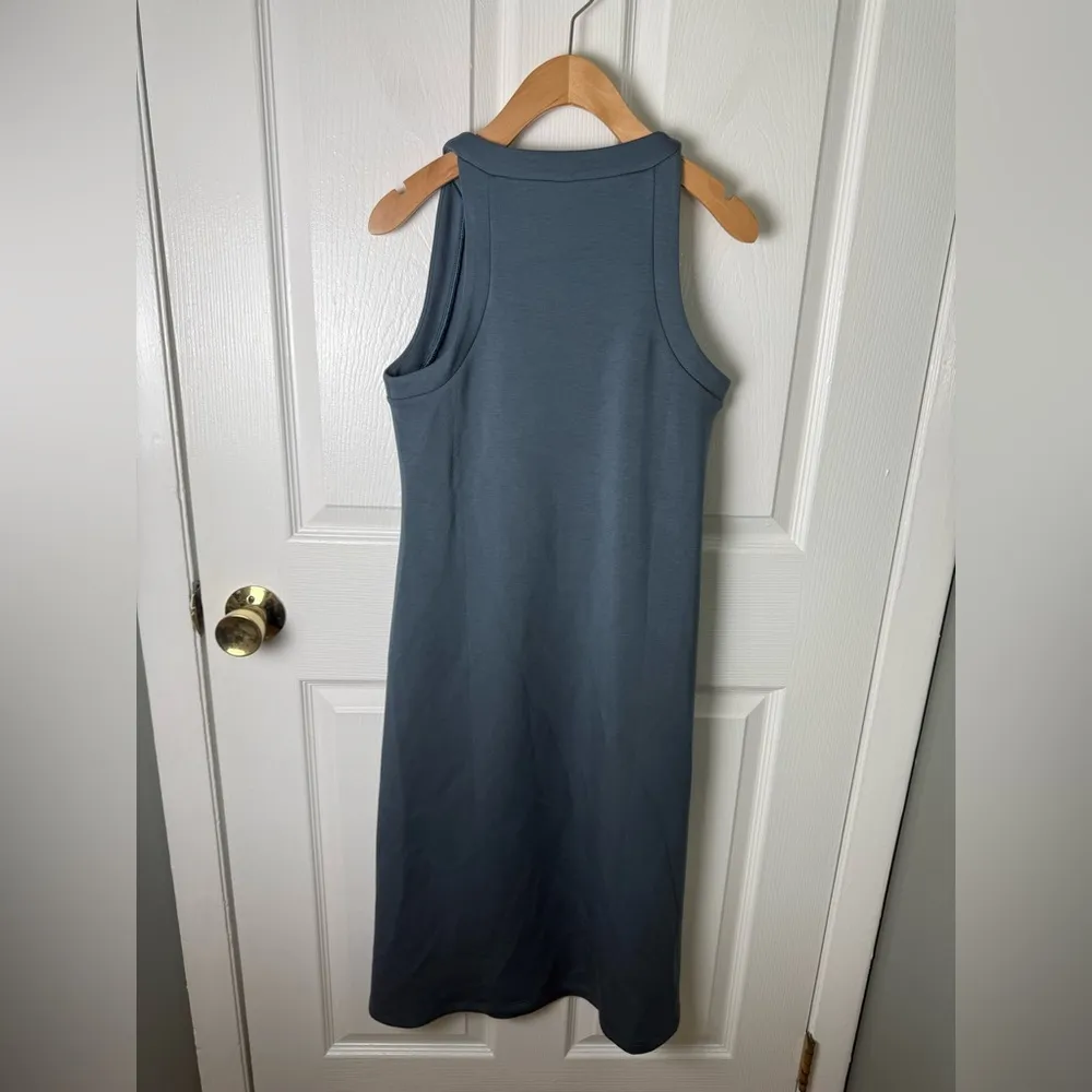 Spanx AirEssentials Tank Midi Dress Dusk Blue Sz XS - Image 5