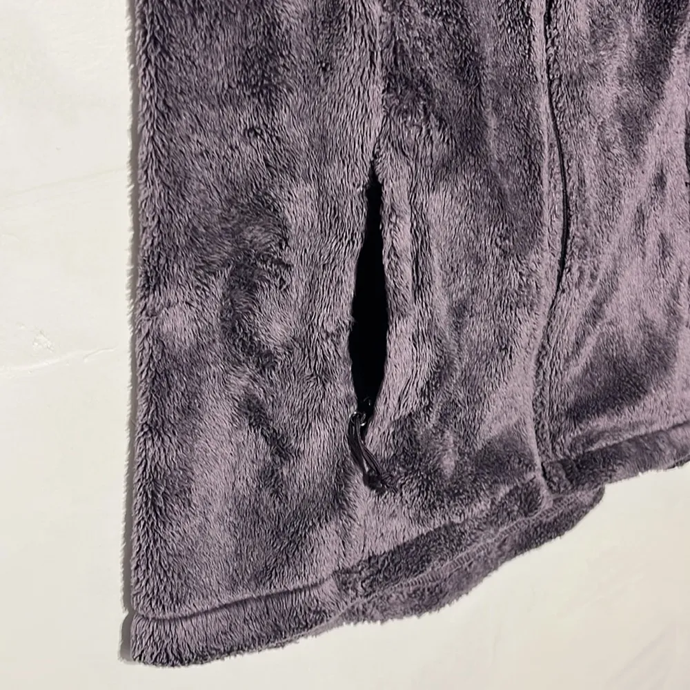 The North Face Ashen Purple Osito Furry Fuzzy Vest Size Small - Image 4