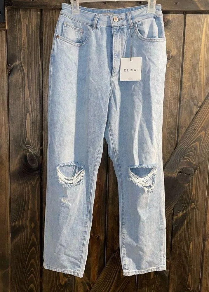 NWT DL1961 Susie High Rise Tapered Jeans - Image 3